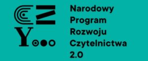 Logo Narodowego Programu Rozwoju Czytelnictwa 2.0