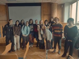 grupa teatralna młodzieży z 1 LO w Olsztynie